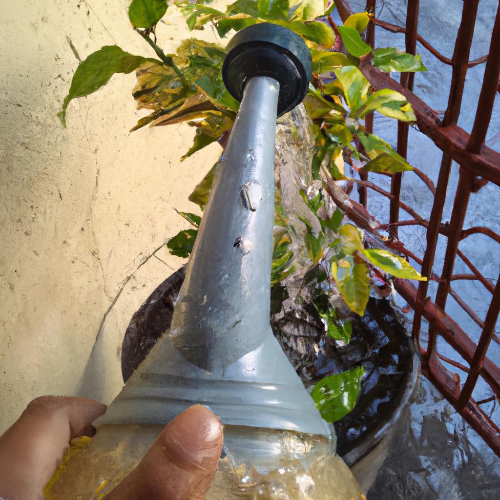 Watering plants early in the morning or late in the evening can help reduce water loss due to evaporation.
