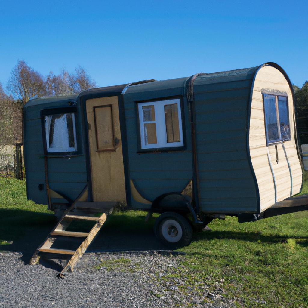 A wee hoose on wheels allows for a nomadic lifestyle