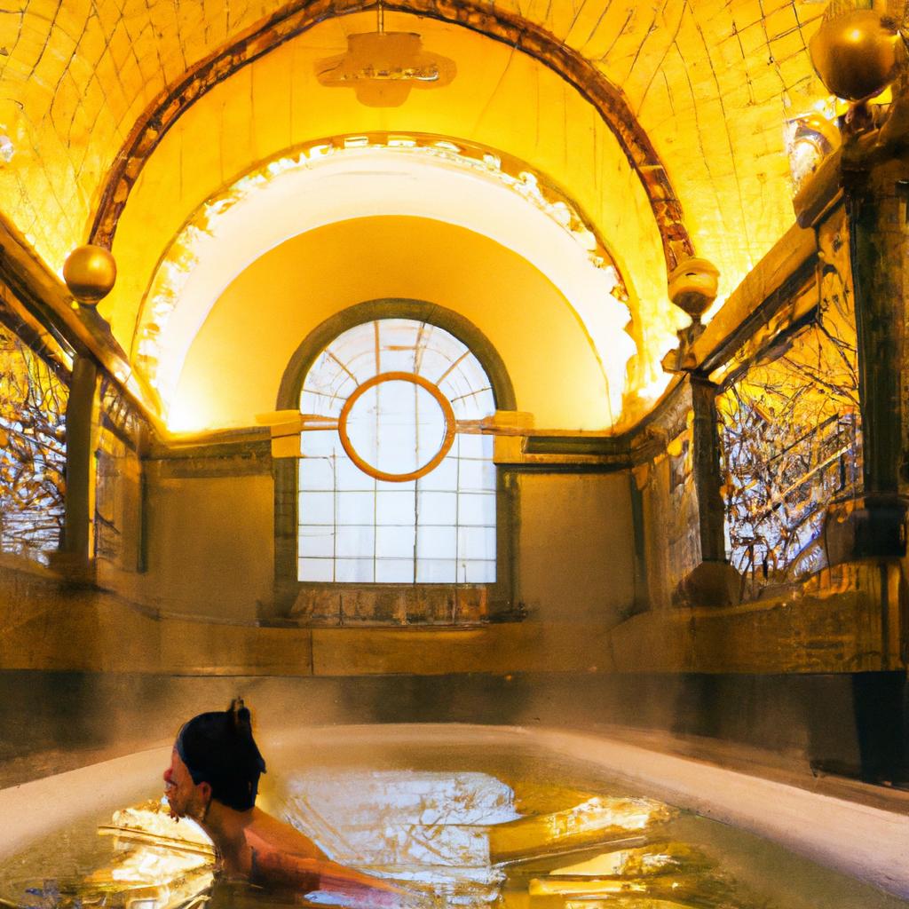 The thermal baths at Szchenyi Spa have numerous health benefits