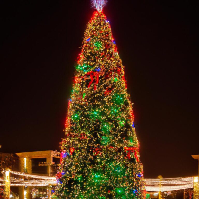 The World's Tallest Christmas Tree A Spectacular Sight to Behold