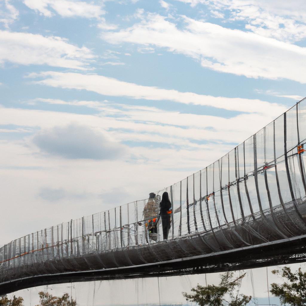 Walking across the world's longest pedestrian bridge is an experience like no other.