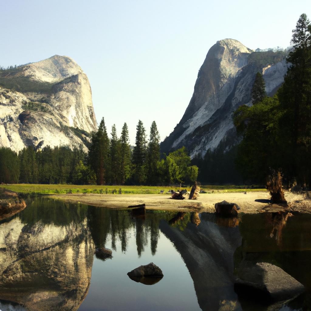 Yosemite National Park's lakes offer a peaceful retreat from the hustle and bustle of everyday life