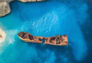 Zante Shipwreck Island